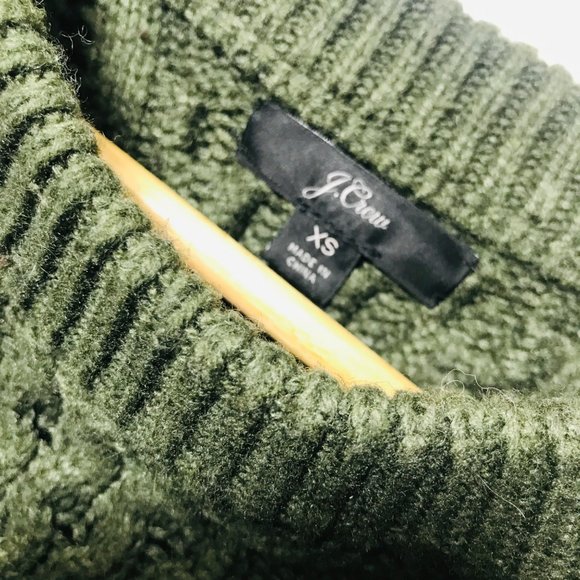 J. CREW Wool Sweater Popcorn Cable Knit Pullover Size XS - Picture 7 of 9
